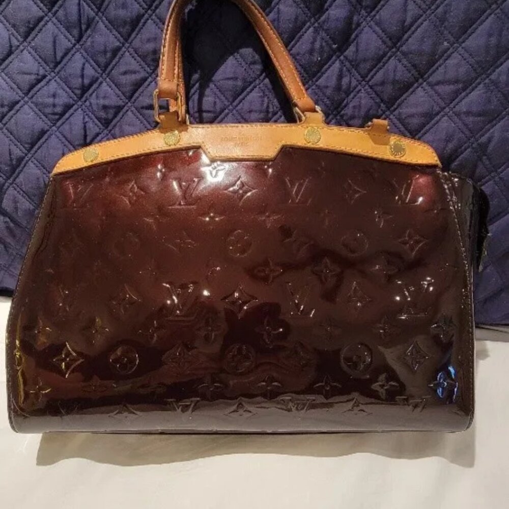 Authentic Louis Vuitton Amarante Brea Monogram Shoulder Handbag PM - Picture 8 of 12